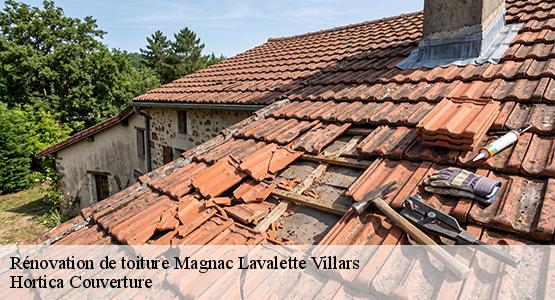 Rénovation de toiture  magnac-lavalette-villars-16320 Hortica Couverture