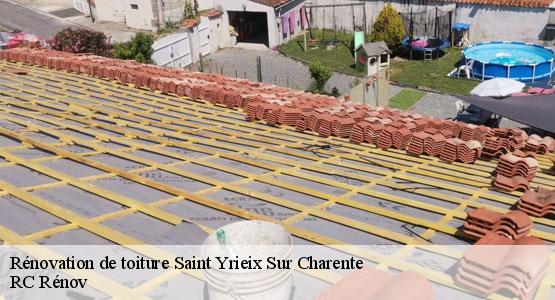 Rénovation de toiture saint-yrieix-sur-charente-16710 RC Rénov