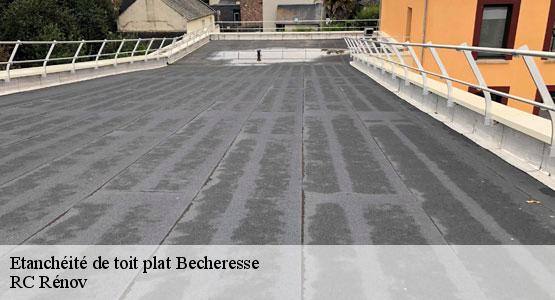 Etanchéité de toit plat becheresse-16250 RC Rénov