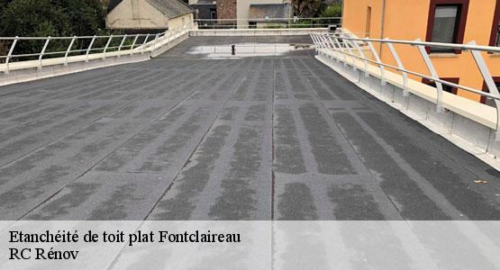 Etanchéité de toit plat  fontclaireau-16230 RC Rénov