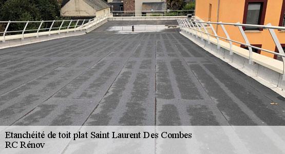 Etanchéité de toit plat  saint-laurent-des-combes-16480 RC Rénov