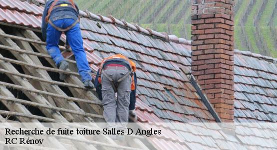 Recherche de fuite toiture  salles-d-angles-16130 RC Rénov
