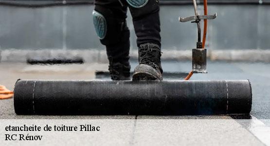 etancheite de toiture  pillac-16390 RC Rénov