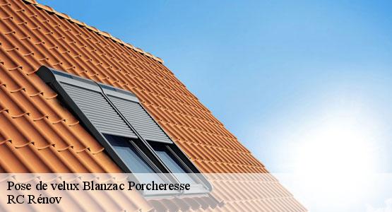 Pose de velux blanzac-porcheresse-16250 RC Rénov