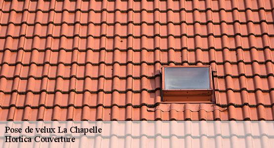 Pose de velux  la-chapelle-16140 Hortica Couverture