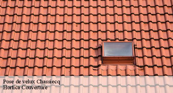 Pose de velux  chassiecq-16350 Hortica Couverture