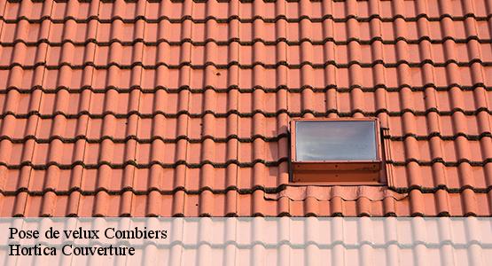 Pose de velux  combiers-16320 Hortica Couverture