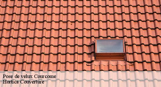 Pose de velux  courcome-16240 Hortica Couverture