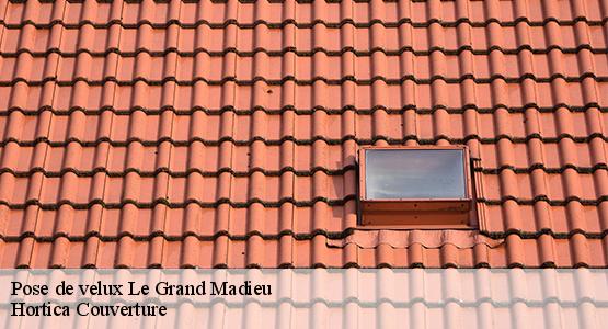 Pose de velux  le-grand-madieu-16450 Hortica Couverture