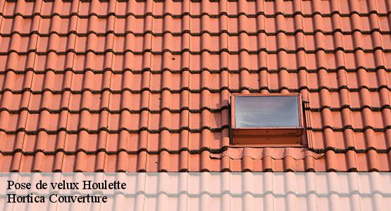 Pose de velux  houlette-16200 Hortica Couverture