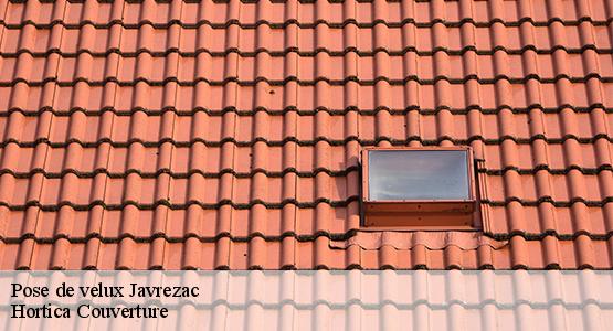 Pose de velux  javrezac-16100 Hortica Couverture