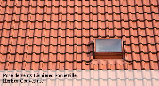 Pose de velux  lignieres-sonneville-16130 Hortica Couverture