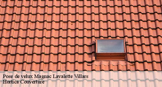 Pose de velux  magnac-lavalette-villars-16320 Hortica Couverture