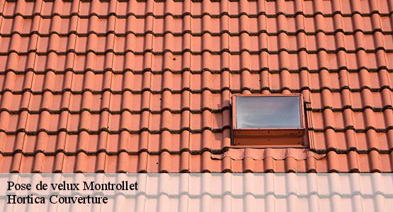 Pose de velux  montrollet-16420 Hortica Couverture