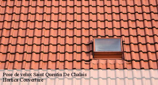 Pose de velux  saint-quentin-de-chalais-16210 Hortica Couverture