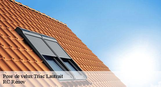 Pose de velux  triac-lautrait-16200 RC Rénov