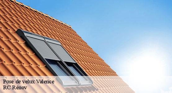 Pose de velux  valence-16460 RC Rénov