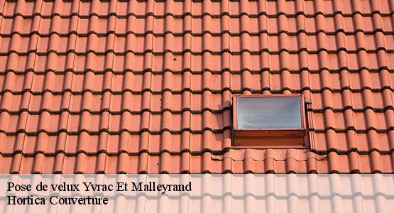 Pose de velux  yvrac-et-malleyrand-16110 Hortica Couverture
