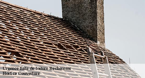 Urgence fuite de toiture  becheresse-16250 Hortica Couverture