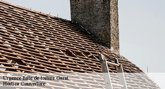 Urgence fuite de toiture  garat-16410 Hortica Couverture