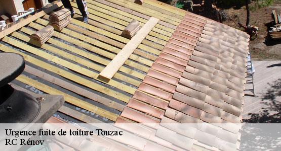 Urgence fuite de toiture touzac-16120 RC Rénov