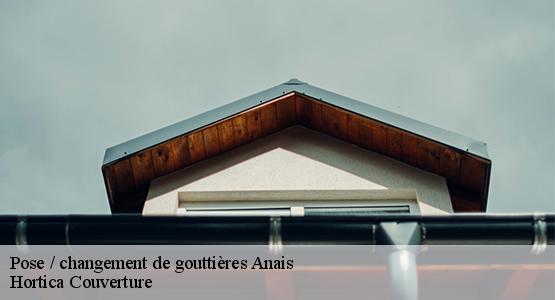Pose / changement de gouttières  anais-16560 Hortica Couverture