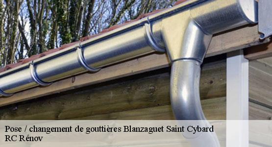 Pose / changement de gouttières blanzaguet-saint-cybard-16320 RC Rénov