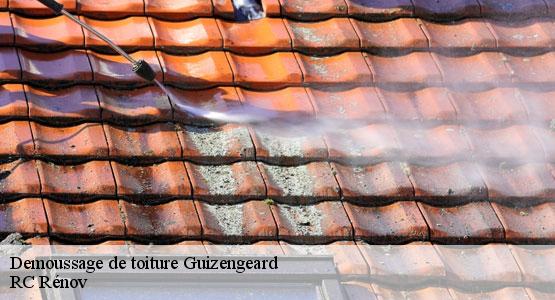 Demoussage de toiture  guizengeard-16480 RC Rénov