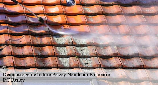 Demoussage de toiture  paizay-naudouin-embourie-16240 RC Rénov