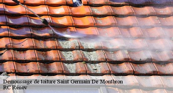 Demoussage de toiture  saint-germain-de-montbron-16380 RC Rénov