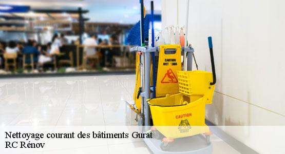 Nettoyage courant des bâtiments  gurat-16320 RC Rénov